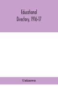 Educational Directory, 1916-17