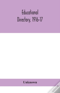 Capa do artigo Educational Directory, 1916-17