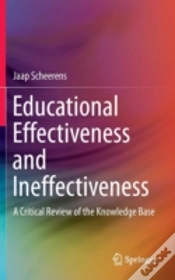 Capa do artigo Educational Effectiveness And Ineffectiveness