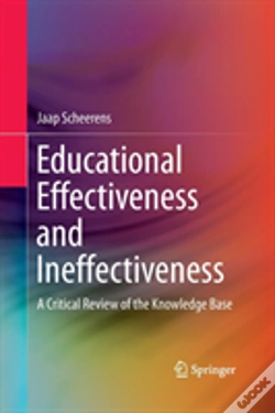 Capa do artigo Educational Effectiveness And Ineffectiveness
