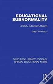 Capa do artigo Educational Subnormality