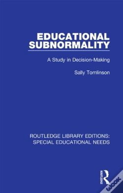 Capa do artigo Educational Subnormality