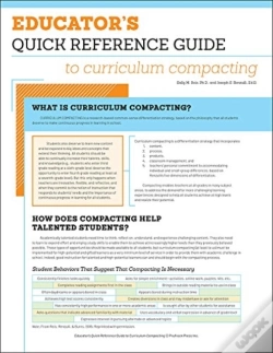 Capa do artigo Educator'S Quick Reference Guide To Curriculum Compacting