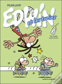 Capa do artigo Edwin Et Les Twins T.2 ; Tsunamis À Roulettes