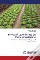 Effect Of Lead Nitrate On Vigna Unguiculata