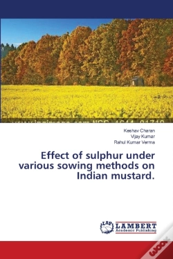 Capa do artigo Effect Of Sulphur Under Various Sowing Methods On Indian Mustard.