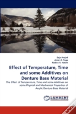 Capa do artigo Effect Of Temperature, Time And Some Additives On Denture Base Material