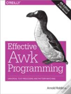 Capa do artigo Effective Awk Programming, 4e