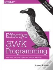 Capa do artigo Effective Awk Programming