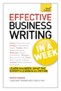 Effective Business Writing In A Week: Teach Yourself - Preview