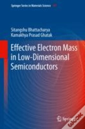 Effective Electron Mass In Low-Dimensional Semiconductors
