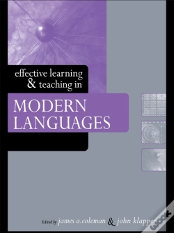 Capa do artigo Effective Learning And Teaching In Modern Languages