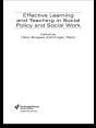 Effective Learning And Teaching In Social Policy And Social Work - Preview