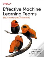 Effective Machine Learning Teams