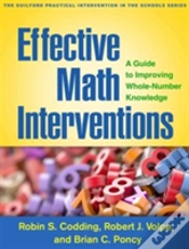 Capa do artigo Effective Math Interventions