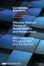 Effective Medium Theory Of Metamaterials And Metasurfaces - Preview