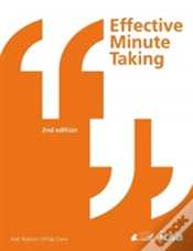 Capa do artigo Effective Minute Taking 2nd Edition