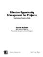 Effective Opportunity Management For Projects - Preview