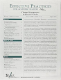 Effective Practices For Academic Leaders, Volume 1 Issue 8 - Preview
