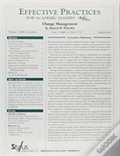 Capa do artigo Effective Practices For Academic Leaders, Volume 1 Issue 8
