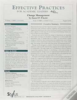 Capa do artigo Effective Practices For Academic Leaders, Volume 1 Issue 8