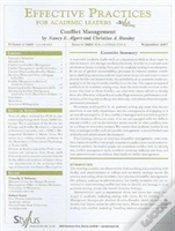 Capa do artigo Effective Practices For Academic Leaders, Volume 2 Issue 9