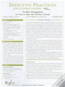 Capa do artigo Effective Practices For Academic Leaders, Volume 2 Issue 9