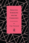 Effective Schooling For The Community