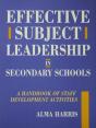 Effective Subject Leadership In Secondary Schools - Preview