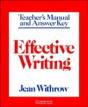 EFFECTIVE WRITING TEACHER'S MANUAL - Preview