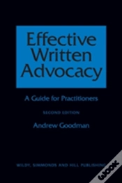 Capa do artigo Effective Written Advocacy