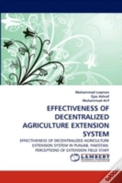 Capa do artigo Effectiveness Of Decentralized Agriculture Extension System