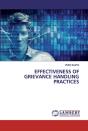 Effectiveness Of Grievance Handling Practices - Preview