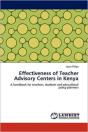 Effectiveness Of Teacher Advisory Centers In Kenya - Preview