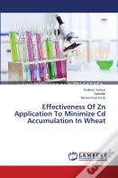 Effectiveness Of Zn Application To Minimize Cd Accumulation In Wheat