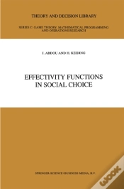 Capa do artigo Effectivity Functions In Social Choice