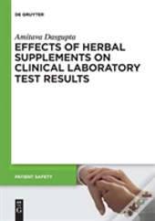 Effects Of Herbal Supplements On Clinical Laboratory Test Results