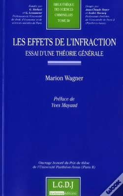 Capa do artigo Effets De L'Infraction Essai D'Une Theor