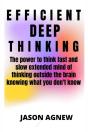 Efficient Deep Thinking - Preview