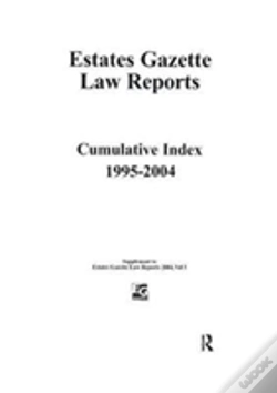 Capa do artigo Eglr 2004 Cumulative Index