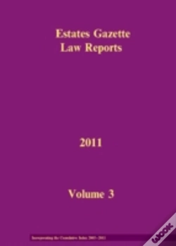 Capa do artigo Eglr 2011 Volume 3 And Cumulative Index