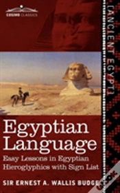 Capa do artigo Egyptian Language