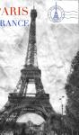 Eiffel Tower Paris Black And White  Creative Blank Journal - Preview