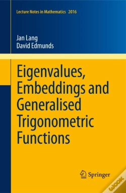 Capa do artigo Eigenvalues, Embeddings And Generalised Trigonometric Functions