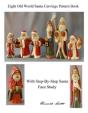 Eight Old World Santa Carvings Pattern Book - Preview