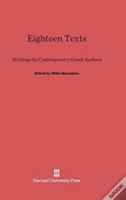 Capa do artigo Eighteen Texts