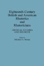 Eighteenth-Century British And American Rhetorics And Rhetoricians - Preview