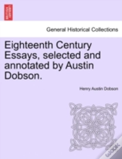 Capa do artigo Eighteenth Century Essays, Selected And