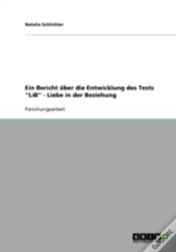Capa do artigo Ein Bericht Uber Die Entwicklung Des Tests "Lib" - Liebe In Der Beziehung