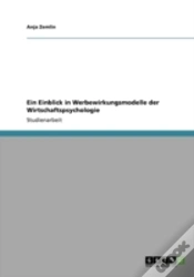 Capa do artigo Ein Einblick In Werbewirkungsmodelle Der Wirtschaftspsychologie